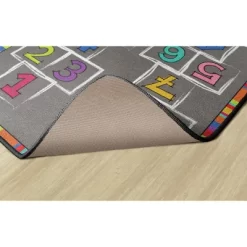 Flagship Carpets Hopscotch Rainbow Numbers Children's Area Rug, 3' X 5' -Children Furniture Store GUEST 9949e3b3 2d71 49d5 b12d d038d0cde9ce