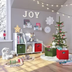 2pk Kids' 10" Floating Wall Mount Bookshelf Set White - RiverRidge Home -Children Furniture Store GUEST 9a5e76cb adf2 4ef3 8ca2 09ade6d6893d