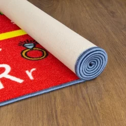 KC CUBS Boy & Girl Kids ABC Alphabet, Numbers & Shapes Educational Learning & Fun Game Play Nursery Bedroom Classroom Area Rug Carpet -Children Furniture Store GUEST 9a5faa14 2cb0 42b8 9f1f bb53cf7c186b