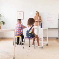 ECR4Kids Daisy Stackable Stool Set, Flexible Seating, 17in Seat Height, 8-Piece -Children Furniture Store GUEST 9adfcdf8 3175 48a8 ab0b 8d674e3586b8