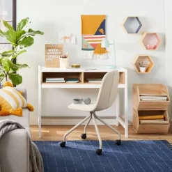 Bly Kids' Desk White - Pillowfort™ -Children Furniture Store GUEST 9ca002a4 6563 4787 a7e9 4f9eab3f8de7