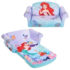 Marshmallow Furniture Disney's 2 In 1 Flip Open Compressed Foam Sofa And Sleeper Bed With Washable Cover -Children Furniture Store GUEST 9f6551e9 4f94 46c3 a612 0541773adee2