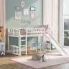 Twin Size Loft Bed With Slide And Ladder - ModernLuxe -Children Furniture Store GUEST 9f72c03d 05d0 447c 8661 9f7e56b48830