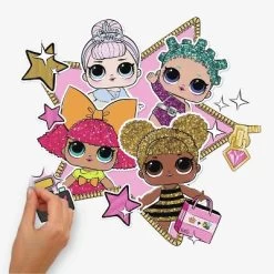 L.O.L. Surprise! Peel And Stick Giant Wall Decal -Children Furniture Store GUEST 9f8fb532 ecf1 4a97 b284 3538474c65a6