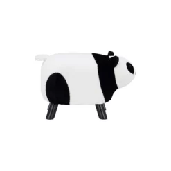 Ming Ming Panda Bear Stool White/Black - Powell -Children Furniture Store GUEST a162e681 273c 4e09 9a4b ef2096db3808
