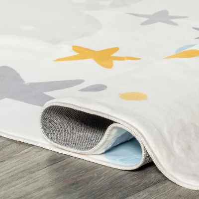 NuLOOM Sweet Dreams Machine Washable Kids Area Rug 5 NuLOOM Sweet Dreams Machine Washable Kids Area Rug - Image 3