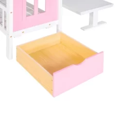 Full-Over-Full Bunk Bed With Changeable Table, Separable Bunk Bed Turn Into Upper Bed And Down Desk-ModernLuxe -Children Furniture Store GUEST a2bf9ef9 c085 462f a545 692e1a486f39