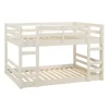 Twin Over Twin Indy Solid Wood Low Bunk Bed - Saracina Home -Children Furniture Store GUEST a302490c 1fe8 468b 94d4 2b926b6ee4be