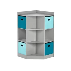 5pc Kids' Corner Cabinet Set With 4 Bins Set - RiverRidge Home 25 5pc Kids' Corner Cabinet Set With 4 Bins Set - RiverRidge Home -Children Furniture Store GUEST a353ee9c 5907 4aea a57e fde9c7fe936f
