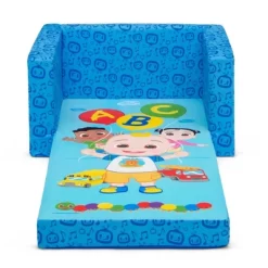 Delta Children Kids' CoComelon Cozee 2-in-1 Convertible Flip-Out Chair -Children Furniture Store GUEST a660d8d6 167f 4c9c 8b73 9e57d1767dee