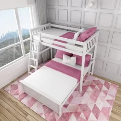 Max & Lily L-Shaped Twin Over Full Bunk Bed -Children Furniture Store GUEST a72cddec e0fa 4185 8533 88a61d951d95
