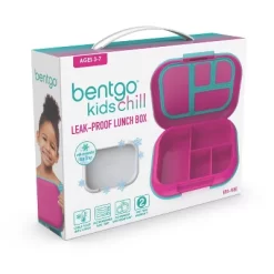 Bentgo Kids' Chill Lunch Box, Bento-Style Solution, 4 Compartments & Removable Ice Pack -Children Furniture Store GUEST a88c928c 6ee8 465b a033 0c4f91d23e64
