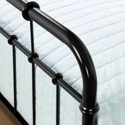 Twin Cotton Candy Metal Complete Bed Black - South Shore 5 Twin Cotton Candy Metal Complete Bed Black - South Shore - Image 3
