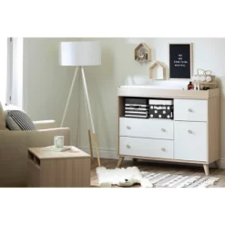 Yodi 2 Drawer Nightstand Soft Elm/White - South Shore 16 Yodi 2 Drawer Nightstand Soft Elm/White - South Shore -Children Furniture Store GUEST a9755bae 4bbf 4c96 bef8 1f628cfd7501