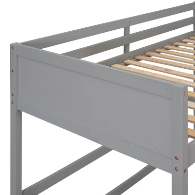 Twin Size Wood Loft Bed With Ladder-ModernLuxe 9 Twin Size Wood Loft Bed With Ladder-ModernLuxe - Image 7