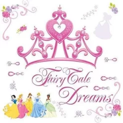 Disney Princess Princess Crown Peel And Stick Giant Wall Decal - RoomMates -Children Furniture Store GUEST ac5b974a 1444 49ac b0f5 be62fe7a2cfa