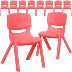 Flash Furniture 10 Pack Plastic Stackable School Chair With 12" Seat Height 26 Flash Furniture 10 Pack Plastic Stackable School Chair With 12" Seat Height -Children Furniture Store GUEST ac9bc333 42ed 4611 9c3c 02d70bf5042d 1