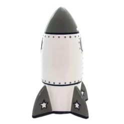 Bank Roger Rocket Bank - One Bank 9 Inches - Space - 3577Gb - Ceramic - Off-White