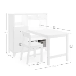 Martha Stewart Living And Learning Kids' Media System With Desk Extension 16 Martha Stewart Living And Learning Kids' Media System With Desk Extension -Children Furniture Store GUEST af6a8084 ccdd 4f29 80dd 35fc1bd5c542