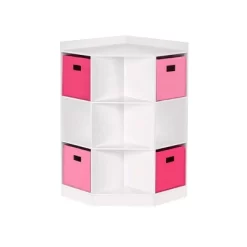 5pc Kids' Corner Cabinet Set With 4 Bins Set - RiverRidge Home 21 5pc Kids' Corner Cabinet Set With 4 Bins Set - RiverRidge Home -Children Furniture Store GUEST b1eb82fc 2644 4029 9ba0 808e6642881c