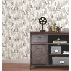 Netflix Stranger Things Hawkins Woods Peel And Stick Wallpaper - RoomMates -Children Furniture Store GUEST b3342537 77ea 4a9a a14b 8dd966ae9a01