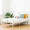 Twin Country Poetry Complete Metal Platform Bed White - South Shore -Children Furniture Store GUEST b358cc98 f697 4daf 8df1 5a7619aee179