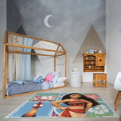 Disney Moana 5'x7' Patch Rug 4 Disney Moana 5'x7' Patch Rug - Image 2