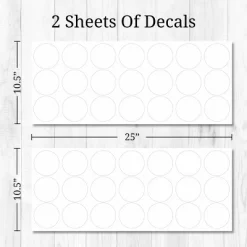 Polka Dots Wall Decor White - Decalcomania -Children Furniture Store GUEST b47cc10d cfac 4ae4 b7be eb67cef58971