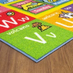 KC CUBS Boy & Girl Kids ABC Alphabet, Seasons, Months & Days Educational Learning & Fun Game Play Nursery Bedroom Classroom Rug Carpet -Children Furniture Store GUEST b48c4937 a9c4 43f1 9e32 c5b8dcf0fb0d
