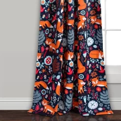 Kids' Pixie Fox Curtain Panels - Lush Décor -Children Furniture Store GUEST b70d7aad 49bc 4a0e 8a32 759485704405