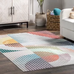 NuLOOM Erikka Abstract Striped Kids Machine Washable Area Rug 18 NuLOOM Erikka Abstract Striped Kids Machine Washable Area Rug -Children Furniture Store GUEST b718cc4e 0874 4a09 94d2 2895593dd89f