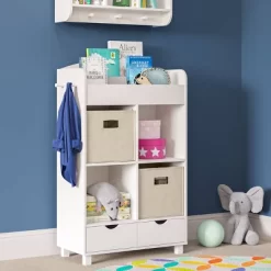 Kids' Book Nook Cubby Storage Cabinet With Bookrack - RiverRidge Home -Children Furniture Store GUEST b8381782 6b6c 48b1 b3c2 bb02b7ca4b28