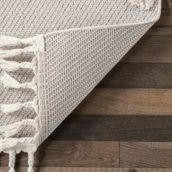 NuLOOM Kilah Snowmen High-Low Kids Tasseled Area Rug -Children Furniture Store GUEST b8e86a21 94e2 4997 9d40 d41251219693