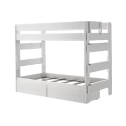 Max & Lily Farmhouse Twin Over Twin Bunk Bed With Storage Drawers 13 Max & Lily Farmhouse Twin Over Twin Bunk Bed With Storage Drawers -Children Furniture Store GUEST b926f87f 3422 45c1 9393 6d4564b1f5ea