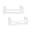 2pk Kids' 10" Floating Wall Mount Bookshelf Set White - RiverRidge Home -Children Furniture Store GUEST b9bce8f4 edb0 4e0e 9db1 9ad0e18ec889