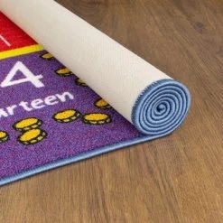 KC CUBS Boy & Girl Kids Math Symbols, Numbers & Shapes Educational Learning & Fun Game Play Area Nursery Bedroom Classroom Rug Carpet -Children Furniture Store GUEST b9c119f1 ae5e 4f0d a55f 02107ffcdc61