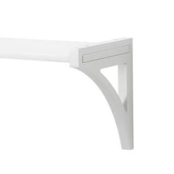 36" Topsy Turvey 2 In 1 Kids' Shelf With Brackets For Underneath Or Facing Upward White - InPlace -Children Furniture Store GUEST ba6c7036 9b68 49fd 91b6 8f0c0e174954