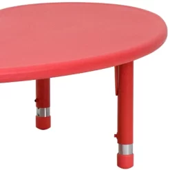 Flash Furniture 35"W X 65"L Half-Moon Plastic Height Adjustable Activity Table 19 Flash Furniture 35"W X 65"L Half-Moon Plastic Height Adjustable Activity Table -Children Furniture Store GUEST ba789946 f197 4a74 8ad9 a6f2fff957ec