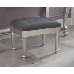 Coralayne Stool Silver - Signature Design By Ashley