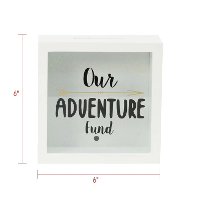 Adult Wooden Travel Themed Piggy Banks - Foreside Home & Garden 7 Adult Wooden Travel Themed Piggy Banks - Foreside Home & Garden - Image 5