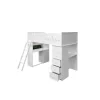 Twin Willoughby Kids' Loft Bed White - Acme Furniture -Children Furniture Store GUEST bb416712 4153 442e 8a4e 9b3148caf1da