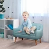 Qaba 2-Seat Kids Sofa Linen Fabric And Wooden Frame Sofa For Kids And Toddlers Ages 3-7, 11" High Seat -Children Furniture Store GUEST bc9a4347 8eab 4a0d 8354 7242e970c40f