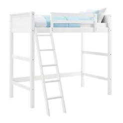 Twin Houston Kids' Wooden Loft Bed With Ladder - Room & Joy 23 Twin Houston Kids' Wooden Loft Bed With Ladder - Room & Joy -Children Furniture Store GUEST bd5e4b42 4802 42aa 8969 5308063bb85e