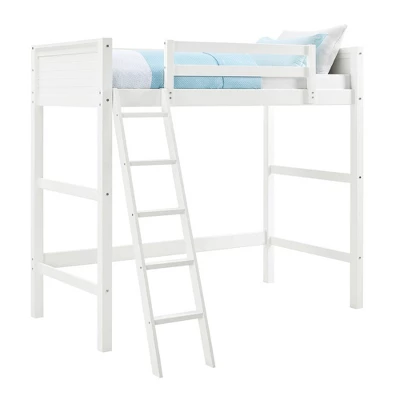 Twin Houston Kids' Wooden Loft Bed With Ladder - Room & Joy 13 Twin Houston Kids' Wooden Loft Bed With Ladder - Room & Joy - Image 11