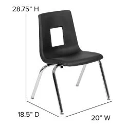 Flash Furniture Advantage 4-pack Student Stack School Chair - 16-inch -Children Furniture Store GUEST c07307a0 a4d5 4461 8022 06efbc9aabca