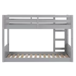 Twin Over Twin Wood Detachable Slat Bunk Bed - Saracina Home 26 Twin Over Twin Wood Detachable Slat Bunk Bed - Saracina Home -Children Furniture Store GUEST c0b6bf17 9e84 47e0 b850 062144115664