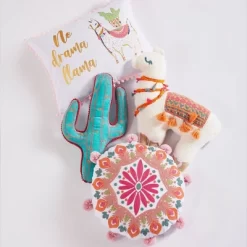 Alpaca No Drama Llama Pillow - Homthreads -Children Furniture Store GUEST c2d22611 bd83 4605 a569 c99c613265a8