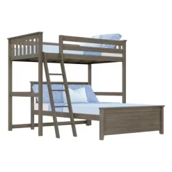 Max & Lily L-Shaped Twin Over Full Bunk Bed -Children Furniture Store GUEST c30a25d7 6d9f 4dbf 94b9 f0eeac32334a