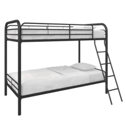 Twin Over Twin Evan Metal Bunk Bed - Room & Joy -Children Furniture Store GUEST c32fc4ac b227 4f9c b7d7 2e4b63bd4dad