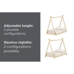Sweedi Bed Natural Wood - South Shore -Children Furniture Store GUEST c5d0f114 eb28 4bb6 b8ab db40464ab17c